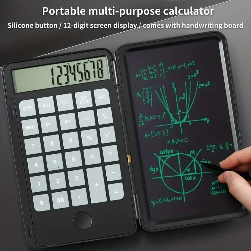 LCD Calculator – Digital Calculator with Writing Pad