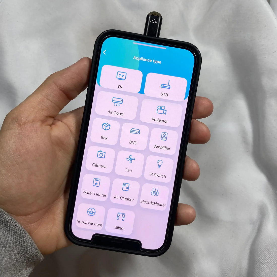Infrared Phone Adapter Universal Remote Control for Smartphones